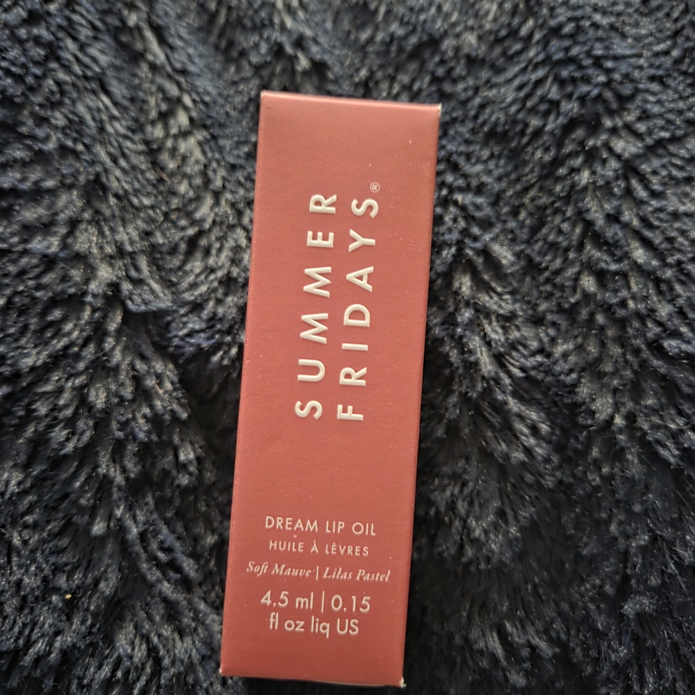 Summer Fridays Dream Lip Oil - Soft Mauve Rose Box